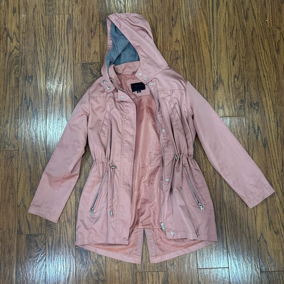 Miss London Light Pink Utility Jacket - Picture 1 of 5